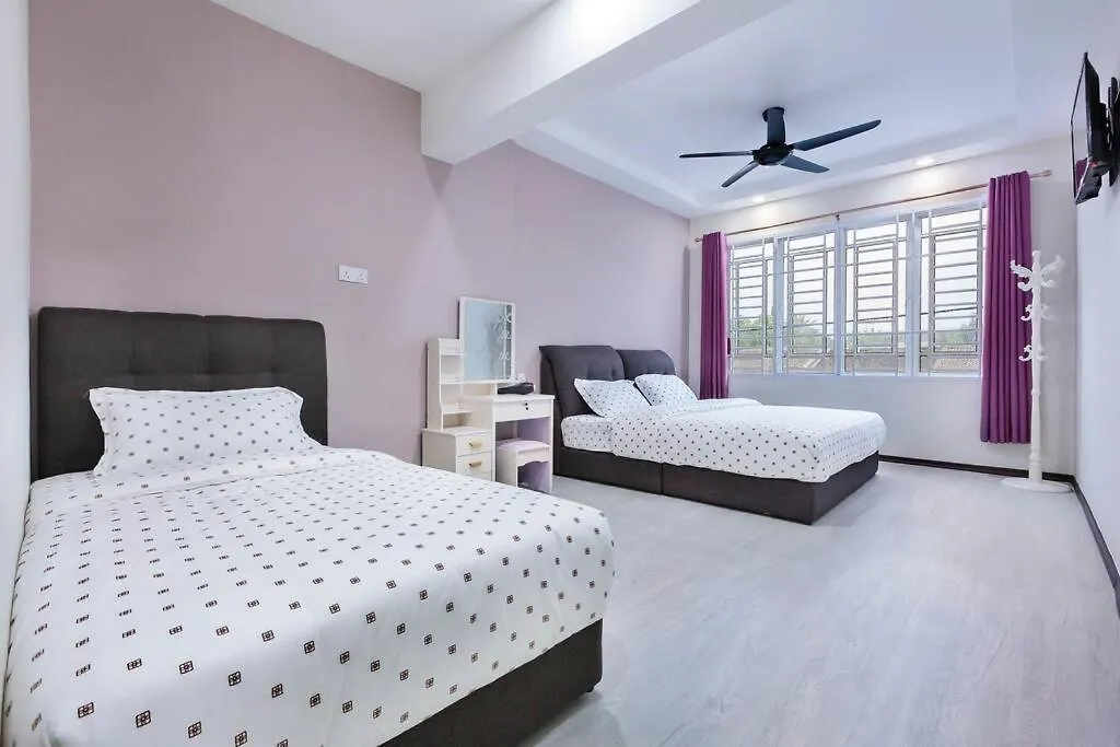 668Homestaytmn Sentosa大丰 17Bed Near Mid Valley Johor Bahru Malaysia